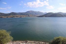 El pantano de Riaño donde la temperatura será primaveral en el día de hoy.