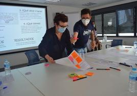 Participantes en la sesión de trabajo en el Hospital San Juan de Dios.