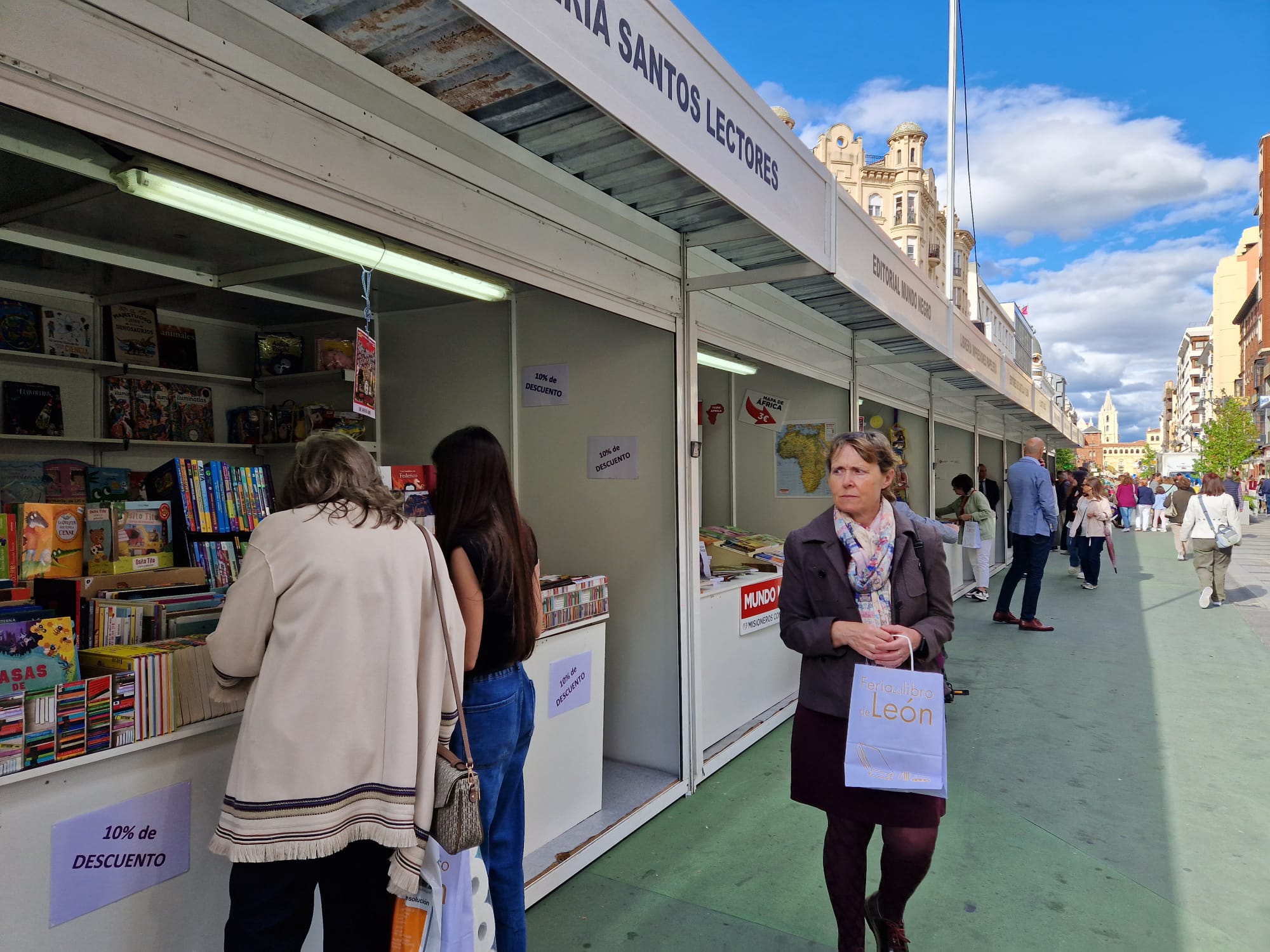 Inaguración Feria del Libro en León