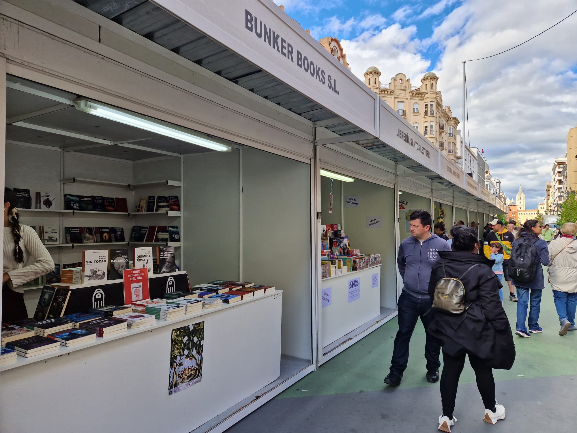 Inaguración Feria del Libro en León