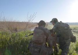 El escuadrón de Stalevy Kordon, de la Guardia Nacional, alerta de la inminente ofensiva.