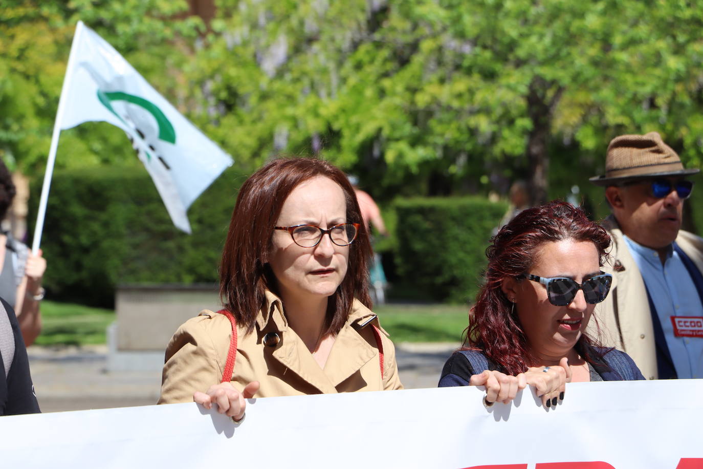 Manifestación en defensa de la sanidad pública en León
