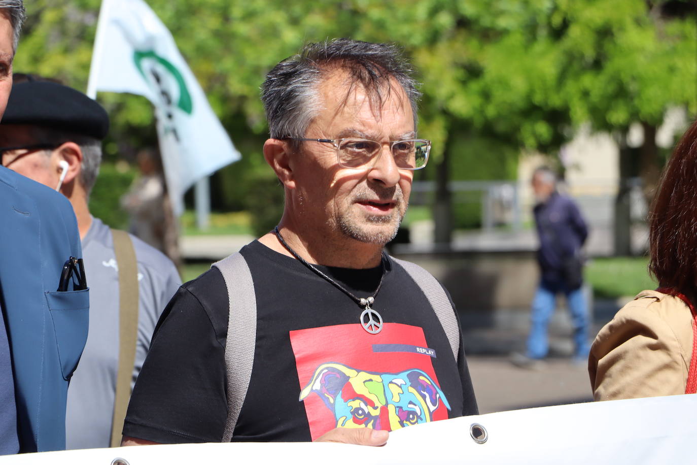 Manifestación en defensa de la sanidad pública en León