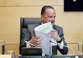 El presidente del Consejo de Cuentas de Castilla y León, Mario Amilivia.