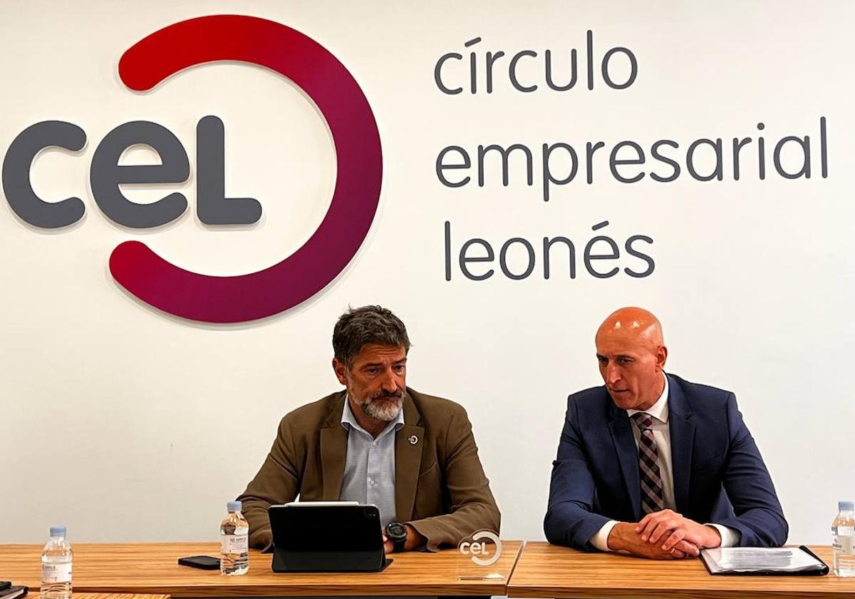 Reunión del Círculo Empresarial Leonés con José Antonio Diez.