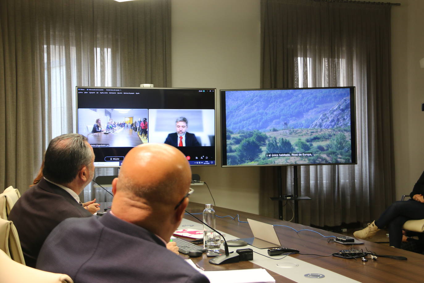 Un momento de la presentación del Sipam Montañas de León en noviembre de 2022.