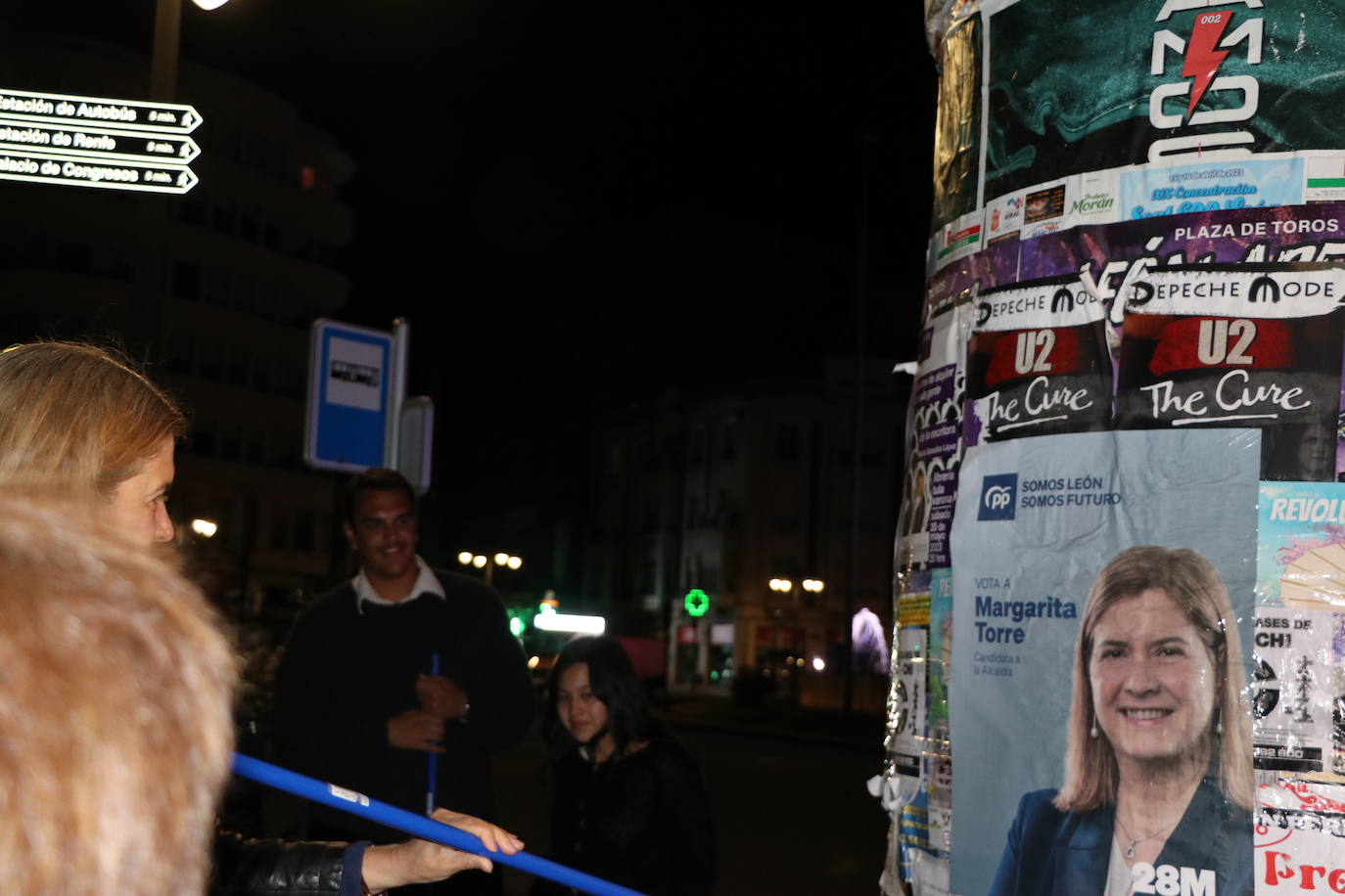 Los populares inician la campaña electoral desde la plaza de Guzmán para recuperar «el León con garra»