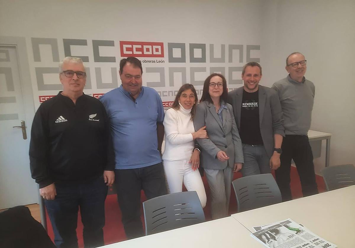 Encuentro mantenido entre la formación política y el sindicato.