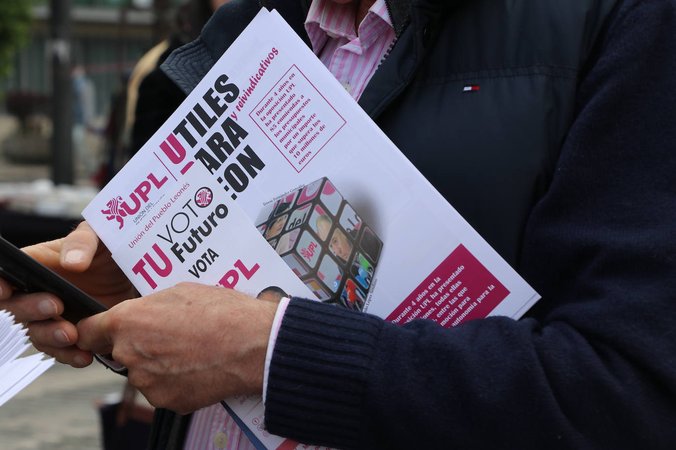 La campaña electoral llega al rastro