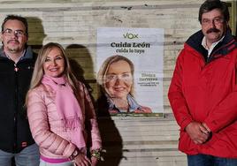 Blanca Herreros, candidata de VOX a la alcaldía de León.