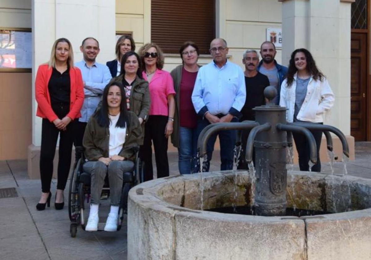 Integrantes de la lista del PSOE al Ayuntamiento de Benavides de Órbigo.