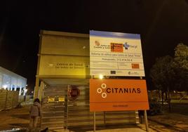 El edificio del centro de salud ya ha recibido la consolidación de la estructura.