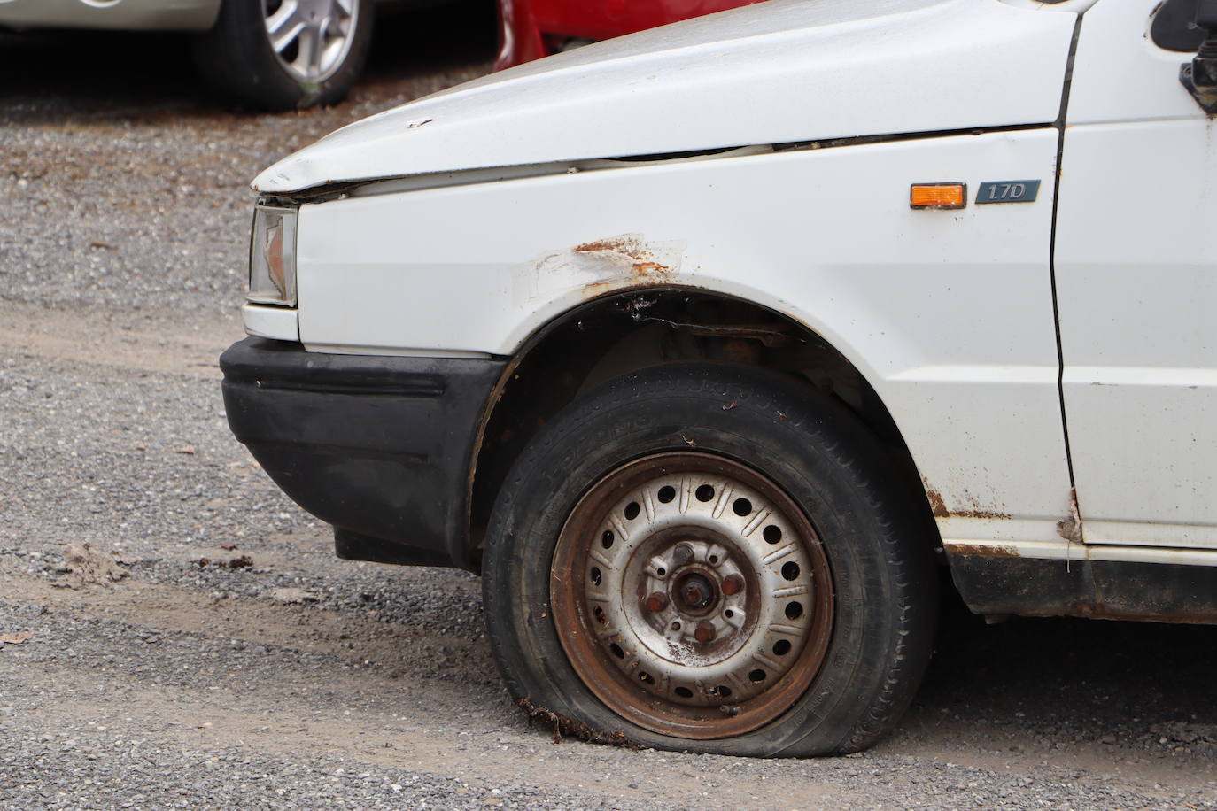 Vehículos en el depósito municipal de la grúa