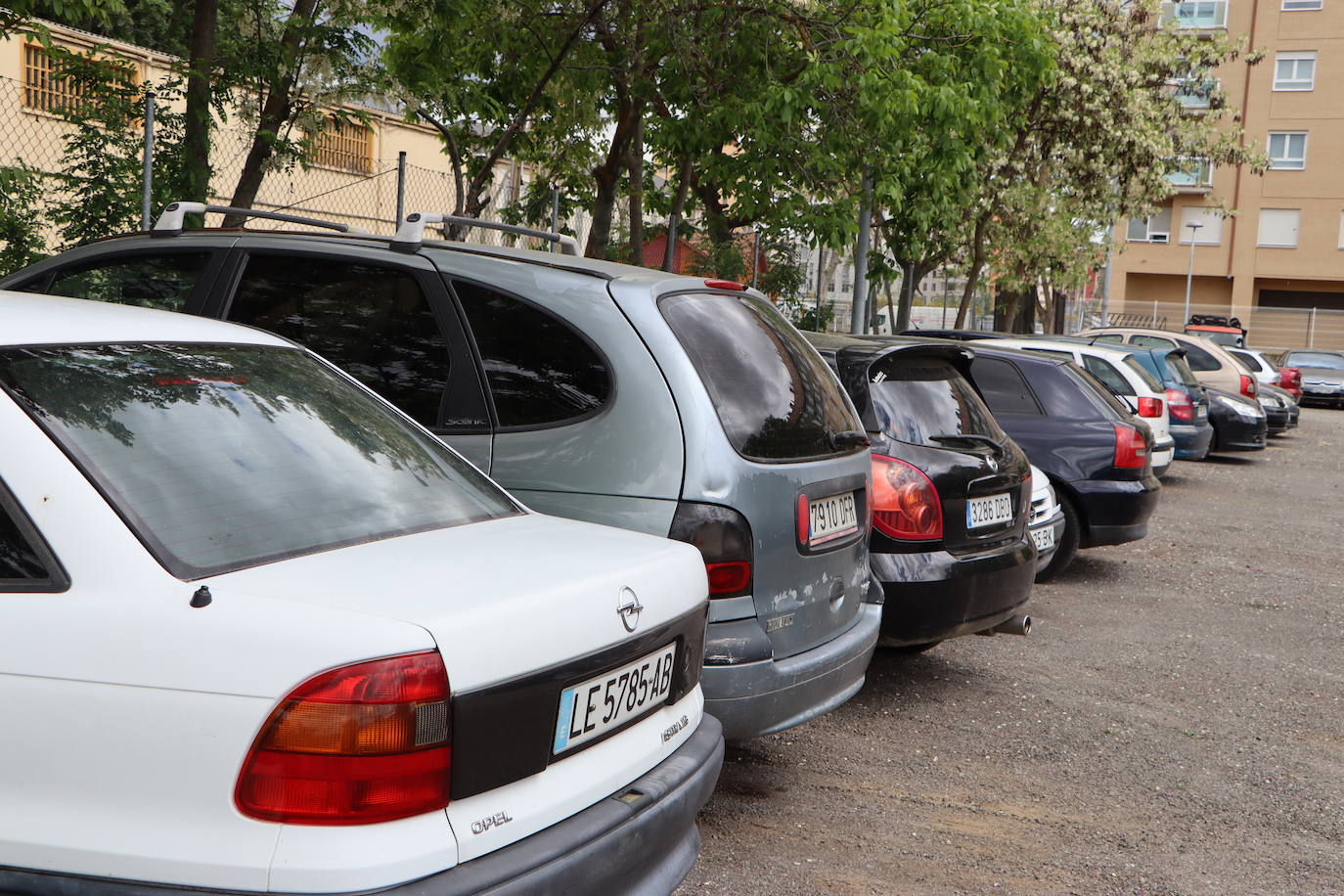 Vehículos en el depósito municipal de la grúa