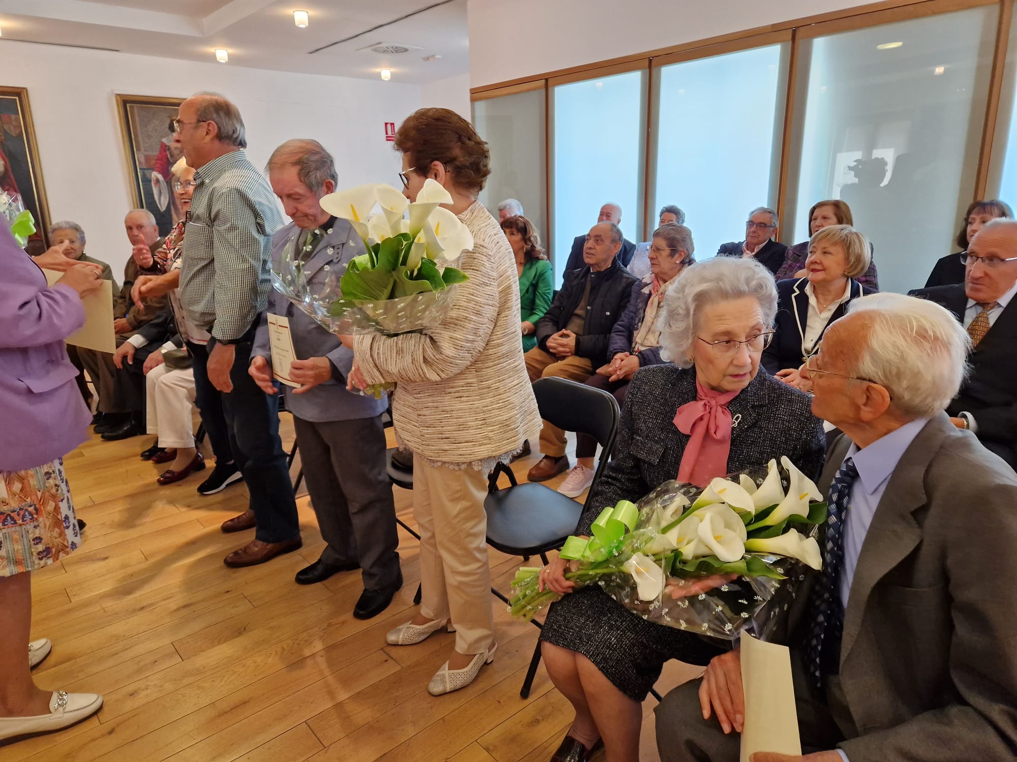 Bodas de Oro, Diamante y Platino de las parejas leonesas