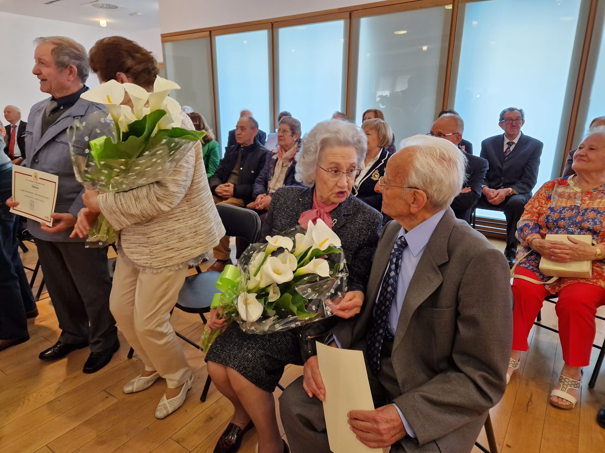 Bodas de Oro, Diamante y Platino de las parejas leonesas