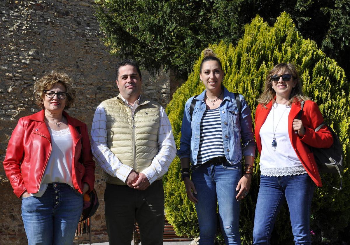 Equipo del PSOE en San Millán de los Caballeros.