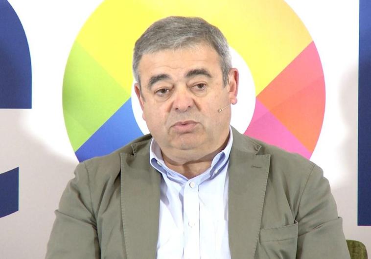 Justo Fernández, candidato a la alcaldía de Ciudadanos, en el encuentro organizado por Fele y Leonoticias.