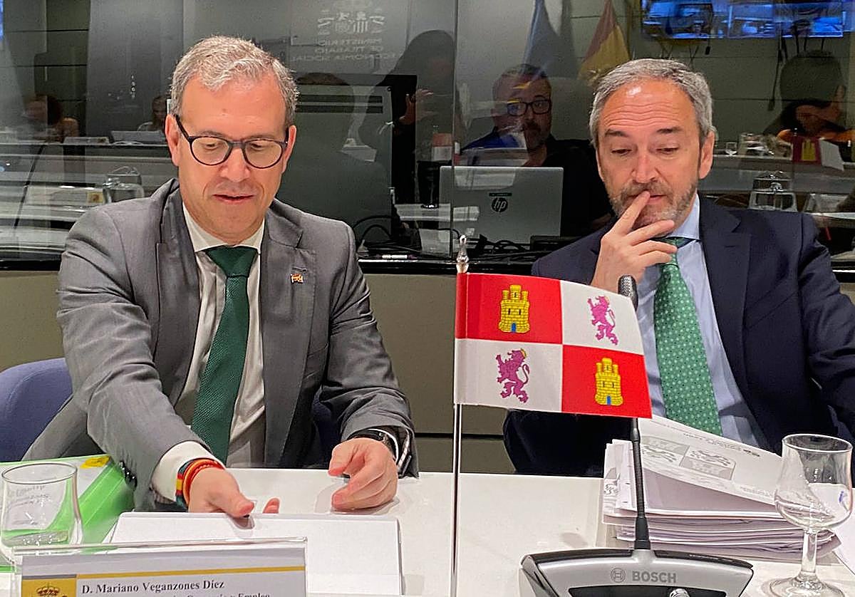 El consejero de Industria, Comercio y Empleo, Mariano Veganzones.