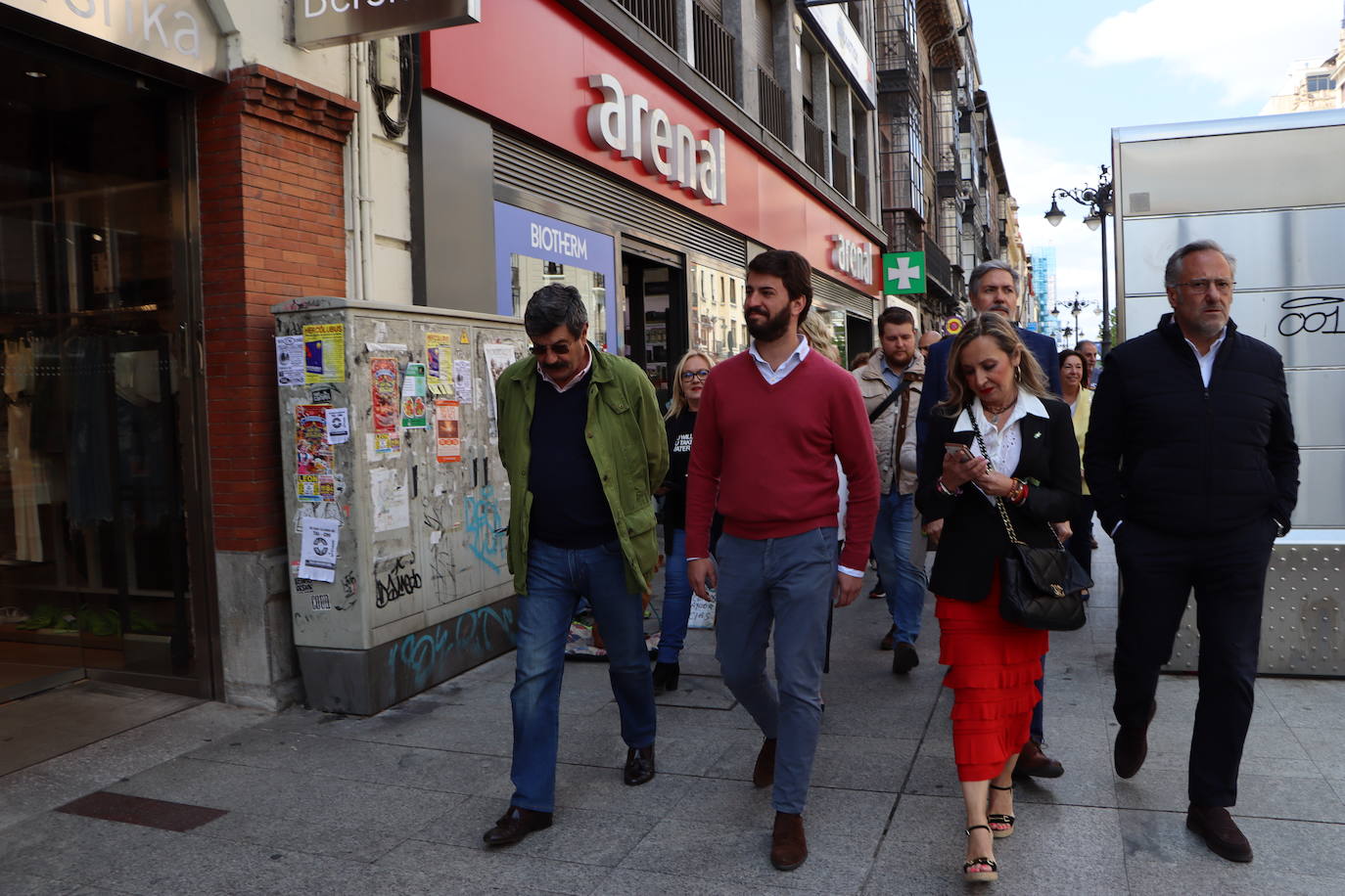 García-Gallardo apoya a Blanca Herreros en León