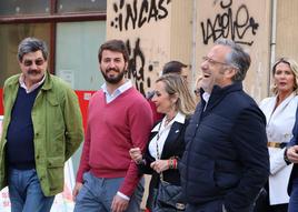 García-Gallardo visita León y apoya a la candidata de Vox a la Alcaldía de León.