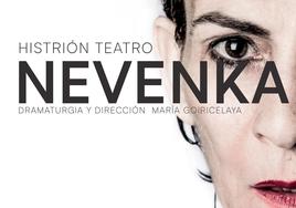 Cartel promocional de la obra teatral sobre Nevenka.