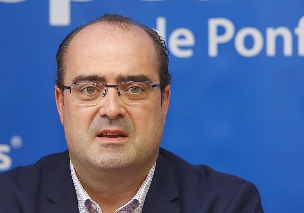 Marco Morala, candidato a la alcaldía de Ponferrada por el PP.