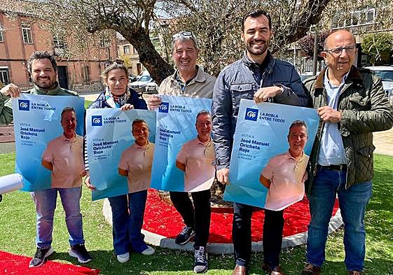 La candidatura del PP en La Robla presenta sus medidas.