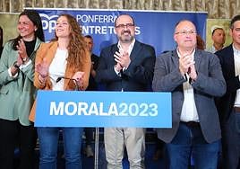 Marco Morala (C), candidato del PP a la alcaldía de Ponferrada.