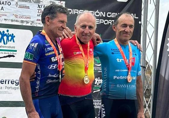 Javier Puente se proclamó campeón de España en máster 60A.