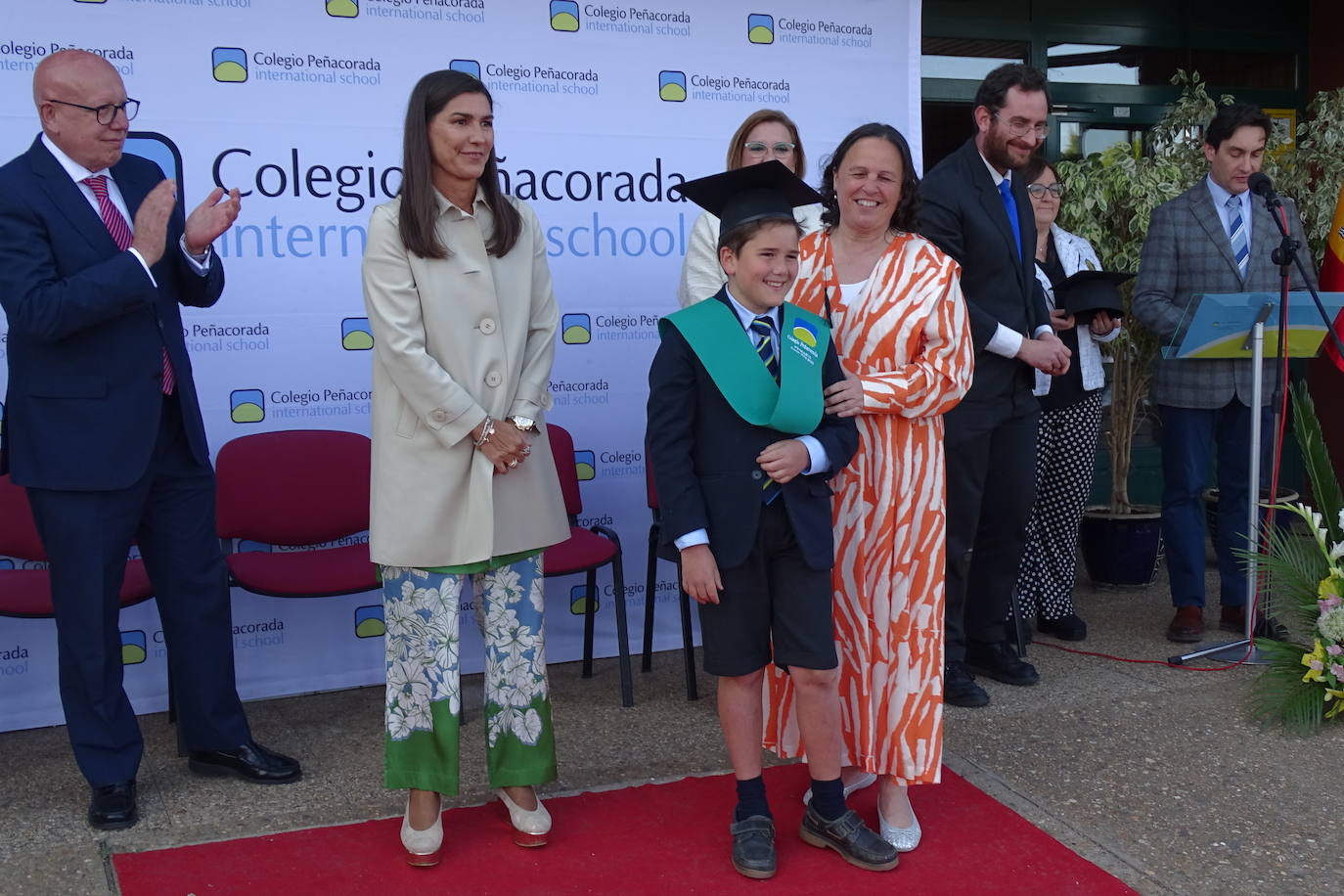 Graduación en el colegio Peñacorada
