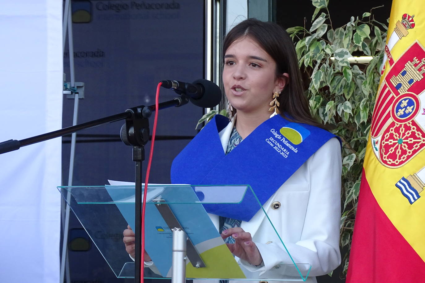 Graduación en el colegio Peñacorada