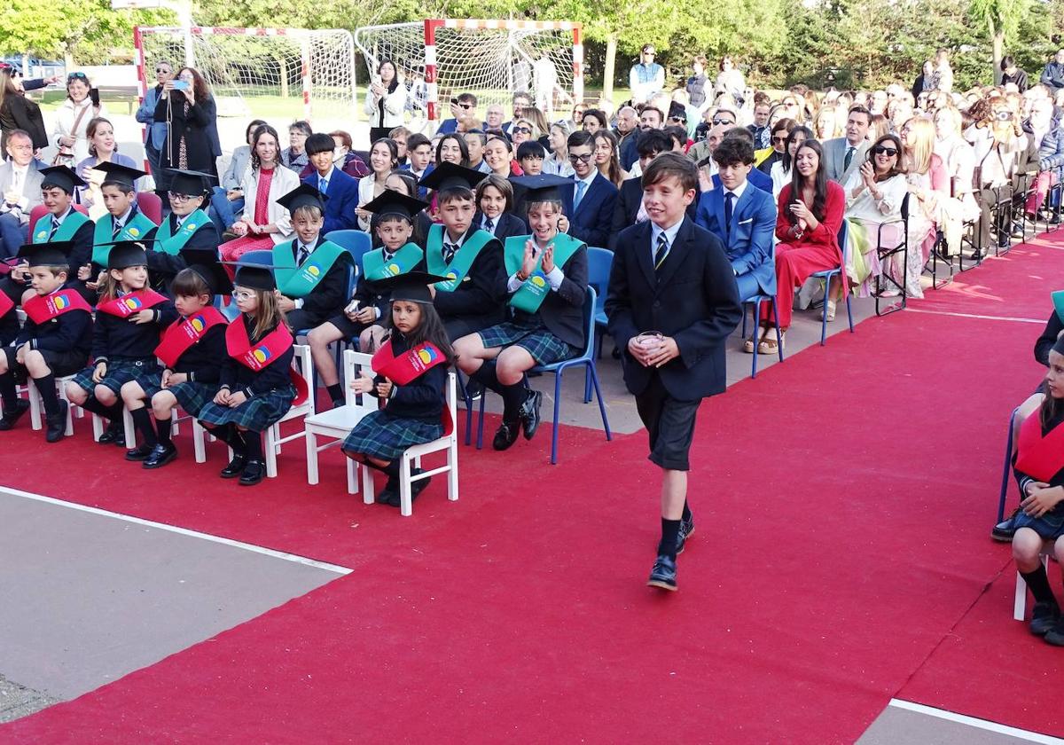 Graduación en el colegio Peñacorada
