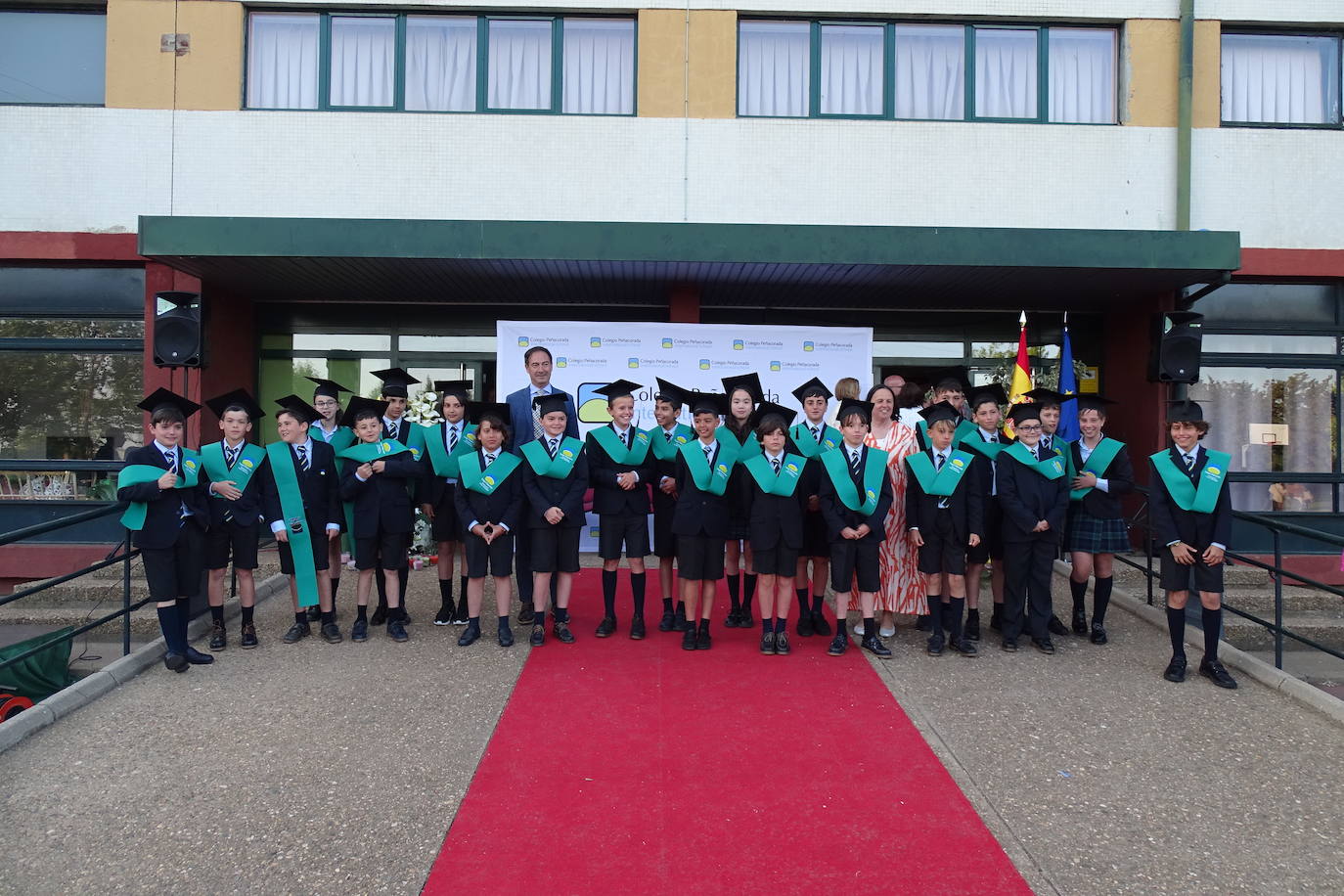 Graduación en el colegio Peñacorada