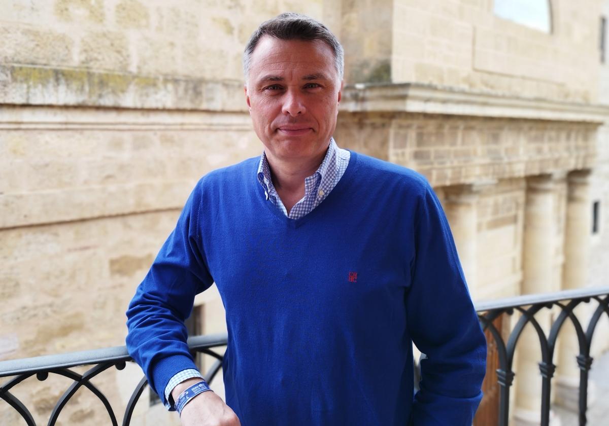 Juan Pablo Regadera, candidato del PSOE a la alcaldía de Valencia de Don Juan.