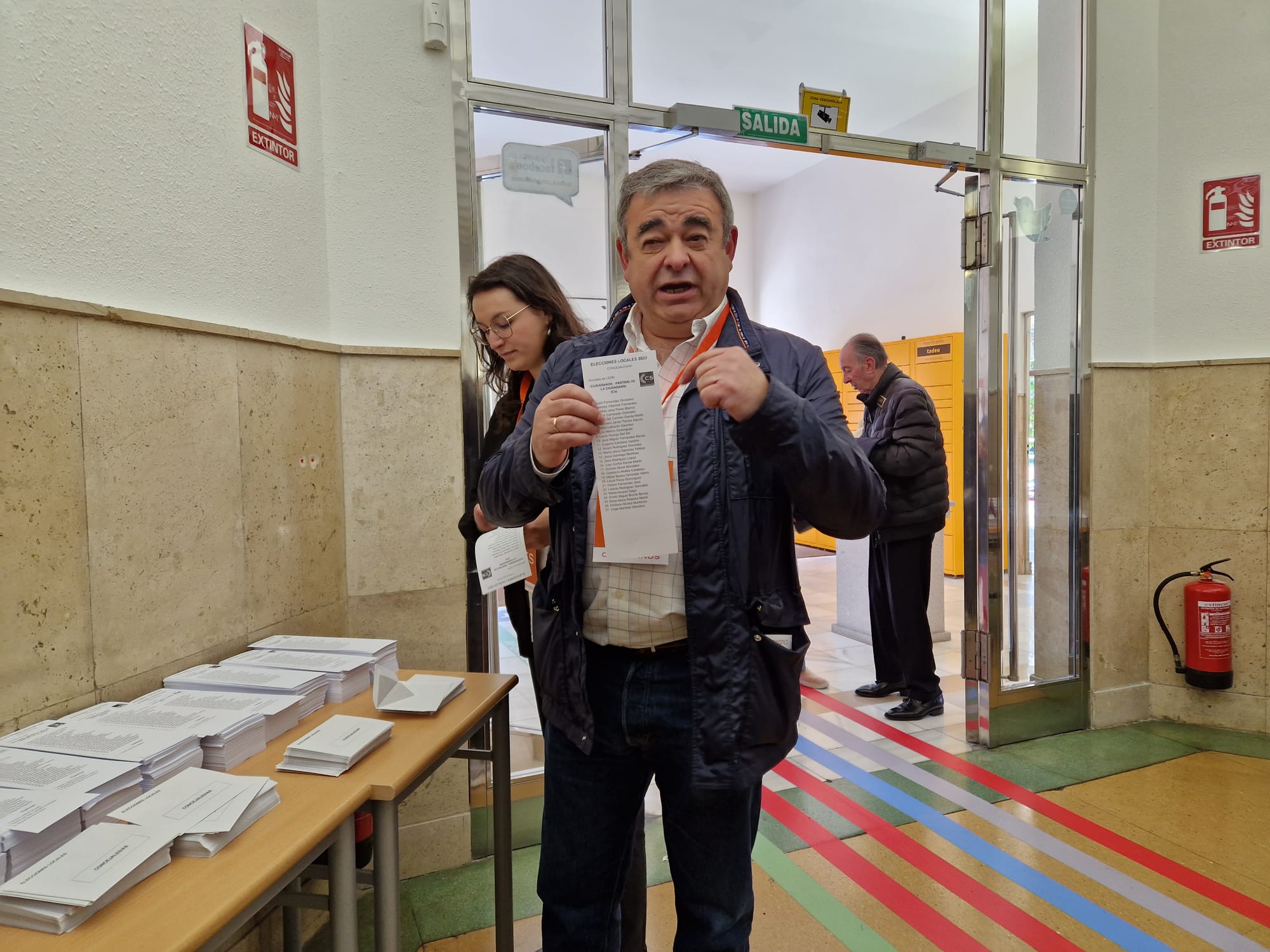 Votación del candidato a la alcaldía de León por Ciudadanos