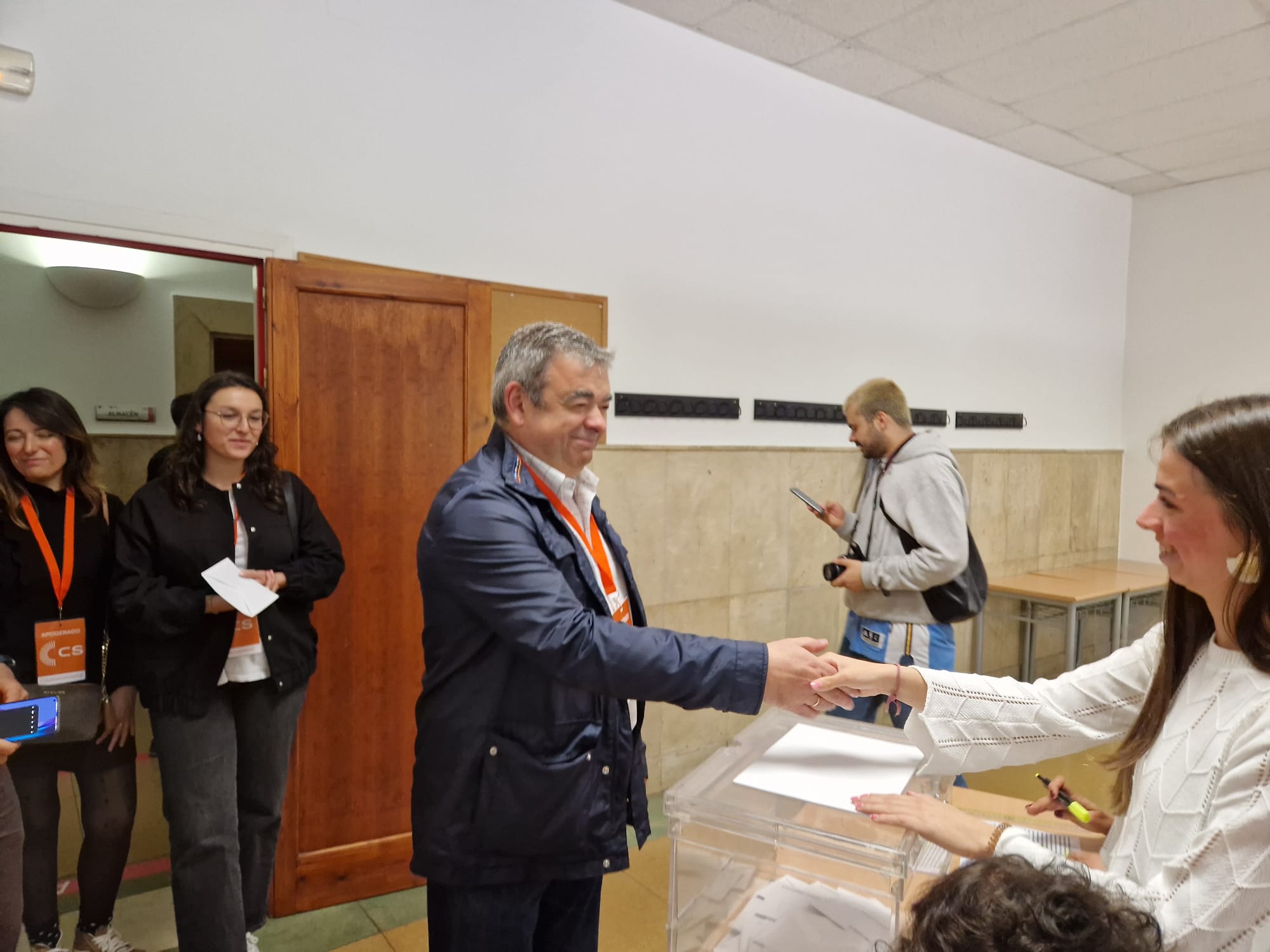 Votación del candidato a la alcaldía de León por Ciudadanos