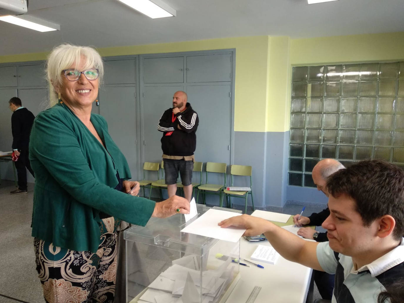 Los candidatos de Ponferrada votan