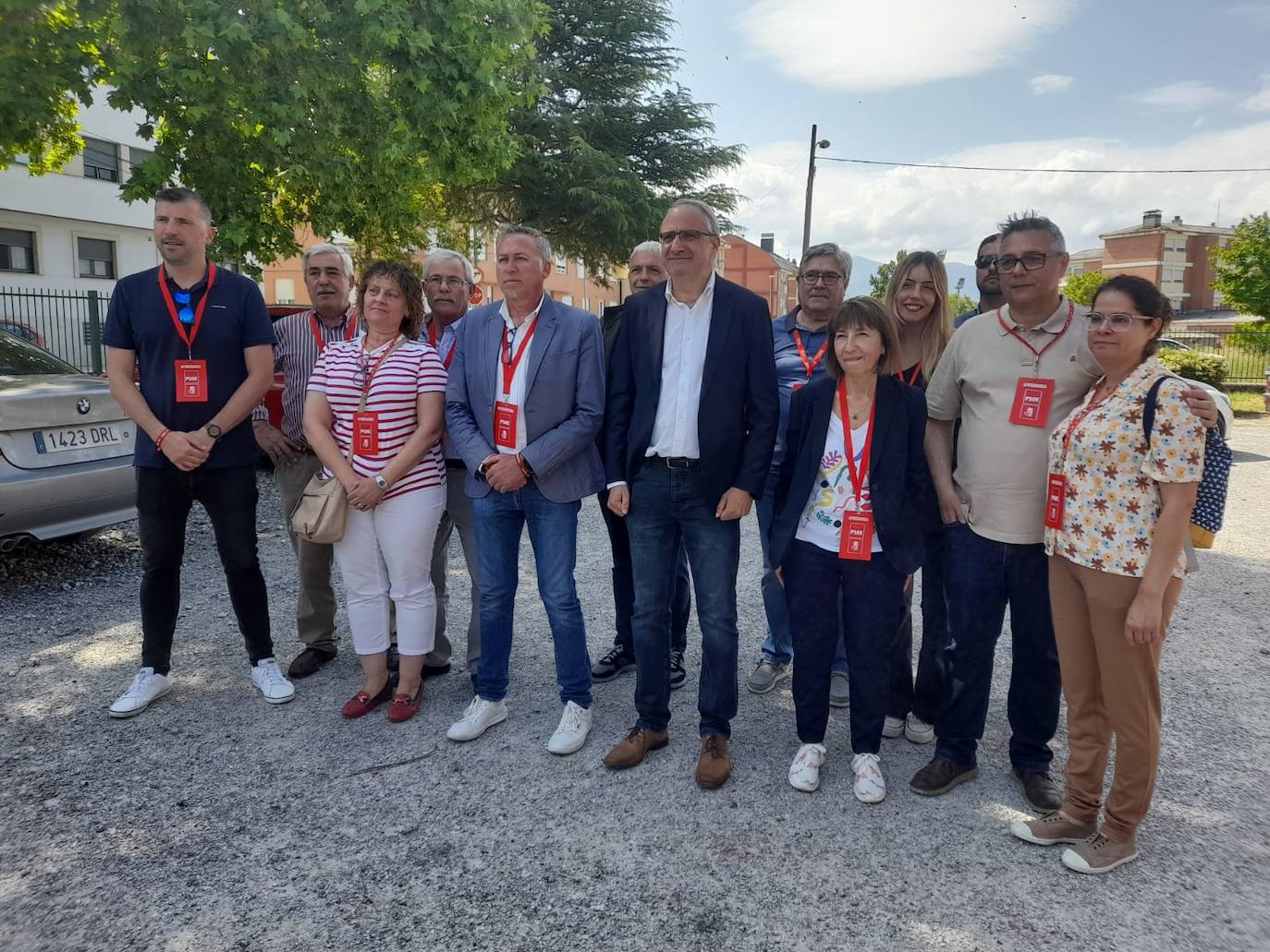 Los candidatos de Ponferrada votan