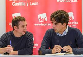 El coordinador autonómico de Izquierda Unida en Castilla y León, Juan Gascón