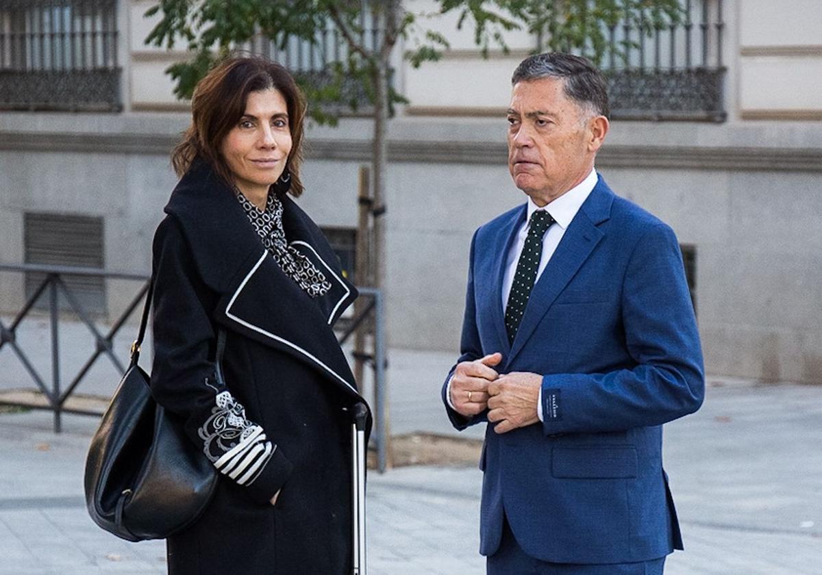 Marcos Martínez, durante una de las sesiones del juicio seguido por la Operación Púnica en la Audiencia Nacional.