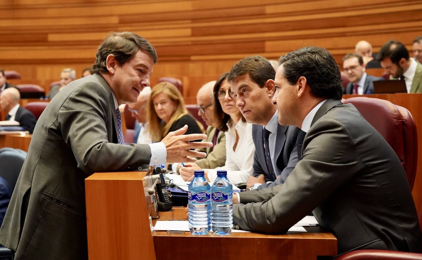 Pleno de las Cortes de Castilla y León