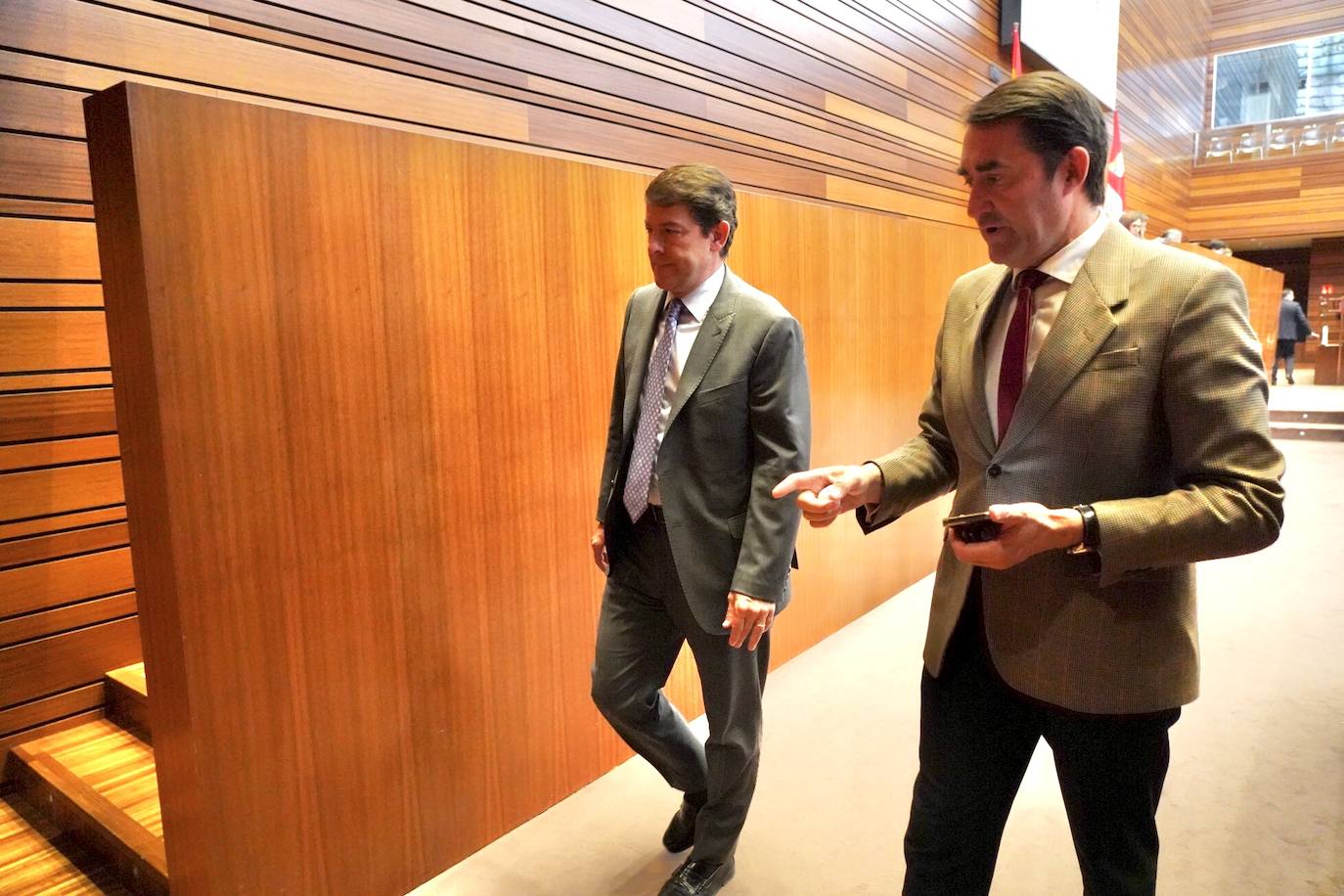 Pleno de las Cortes de Castilla y León