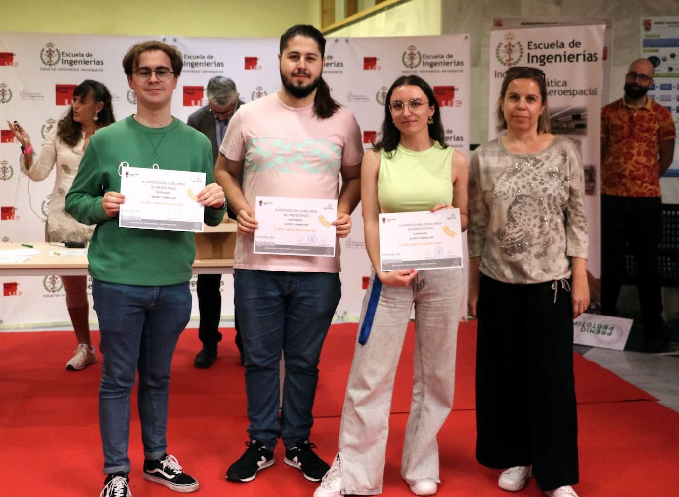 Entregados los premios del III Concurso de prototipos de la escuela de ingenierías