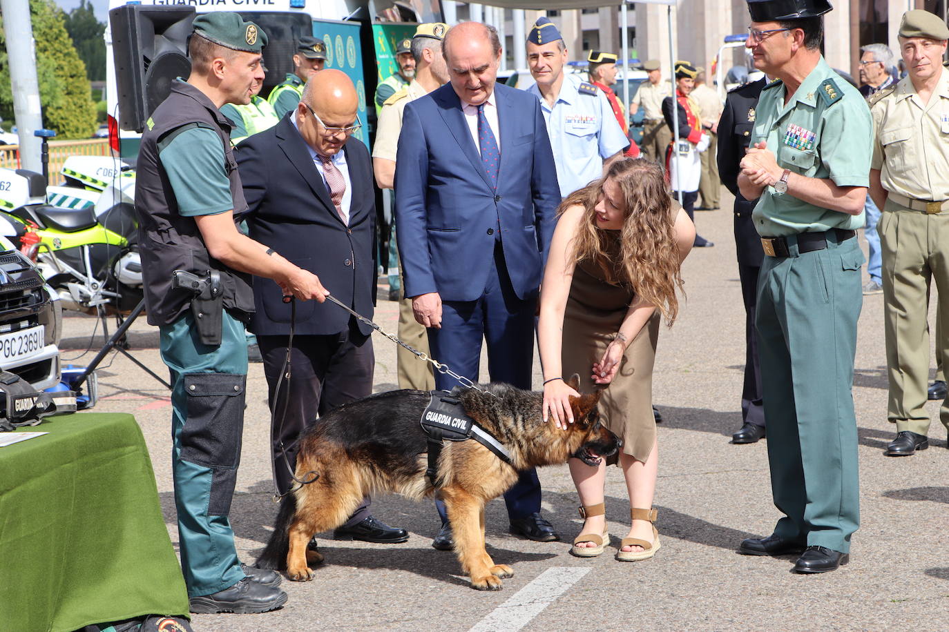 Exhibición de las Fuerzas Armadas en León