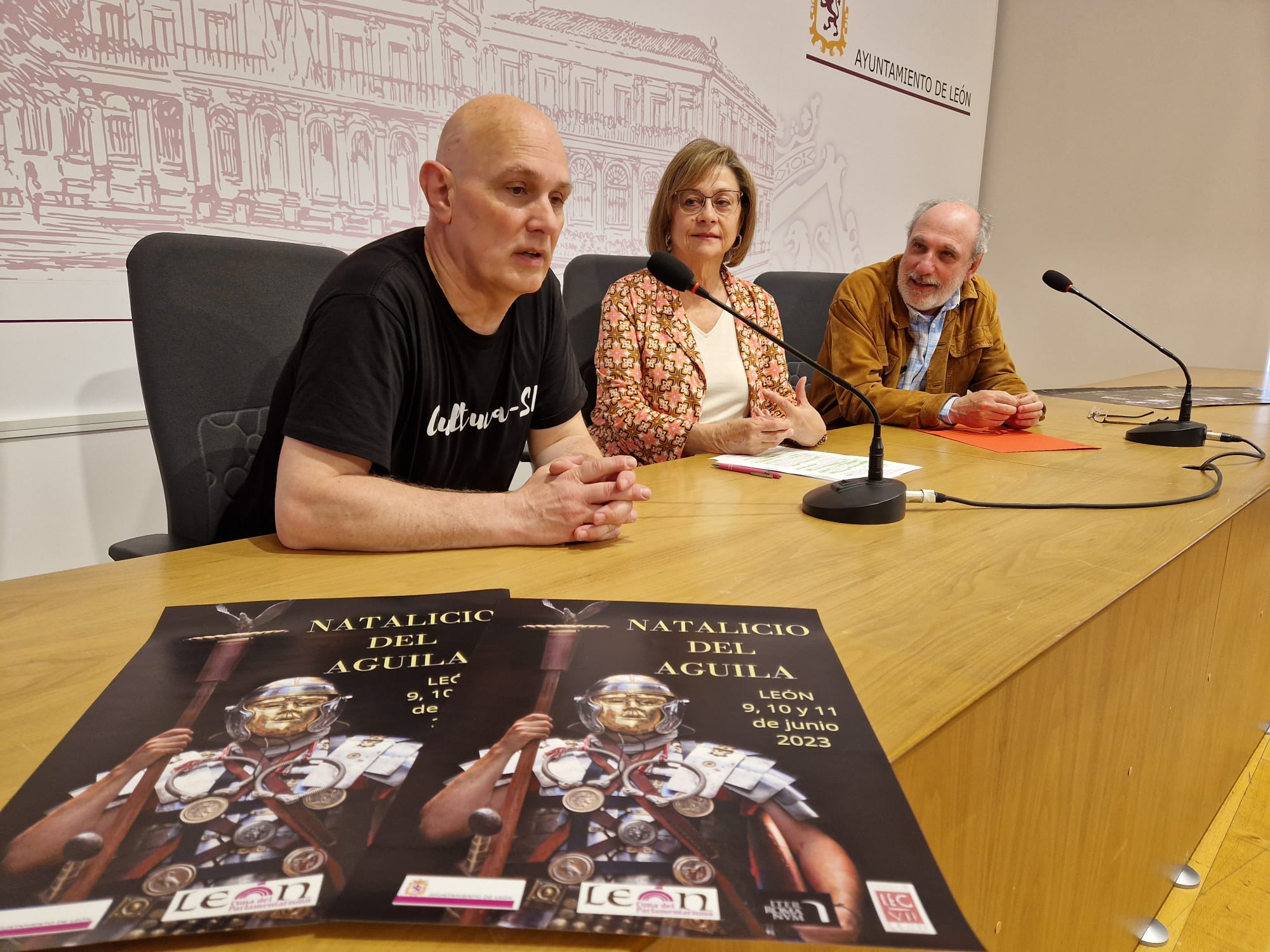 León celebra el Aniversario de la Legio VII Gemina Natalicio del Águila