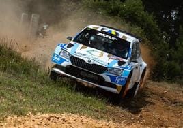 Juan Carlos Quintana y Javier Martínez (Skoda Fabia) fueron los ganadores del III Rallye Reino de León.