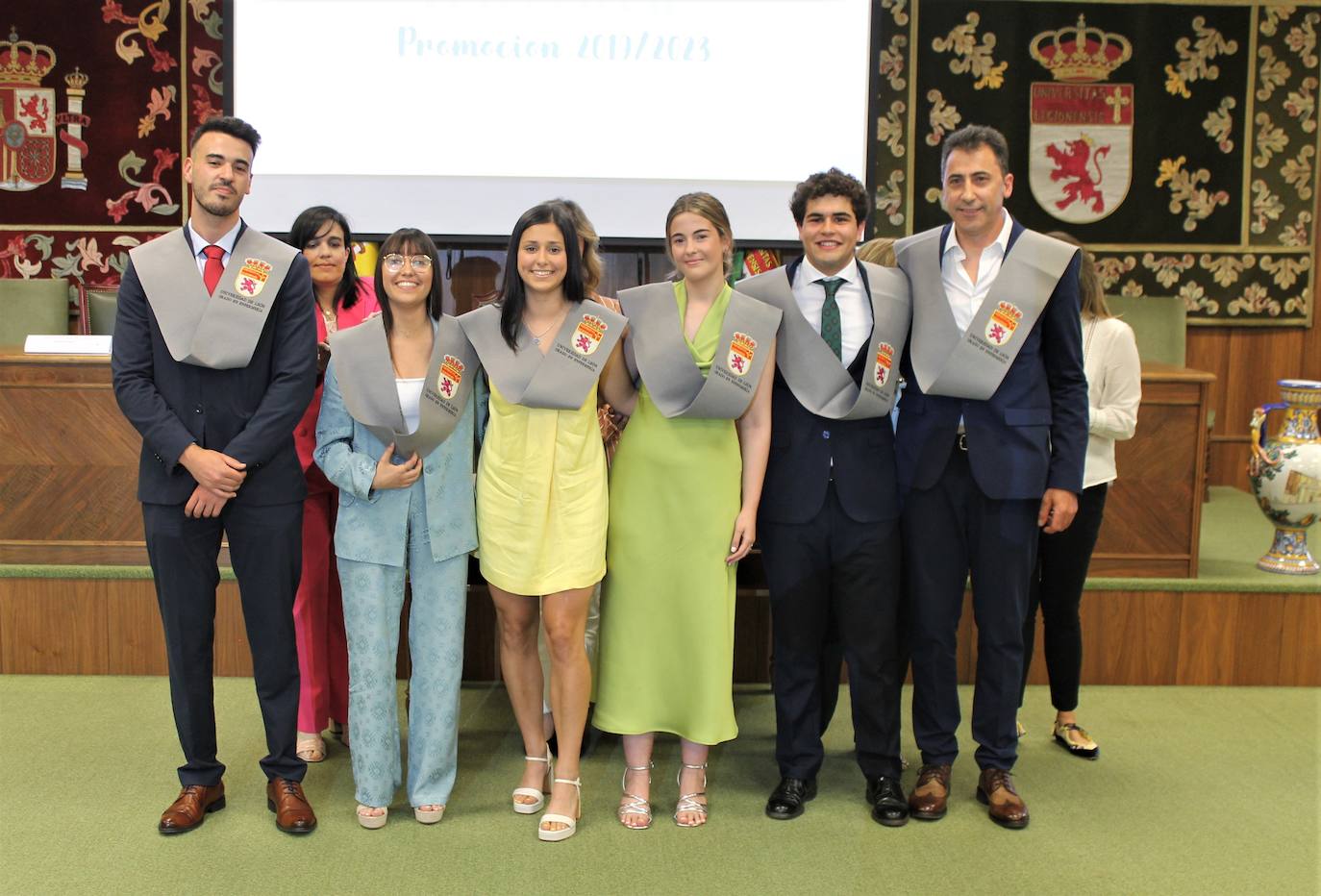 Graduación X promoción de Enfermería de la ULE