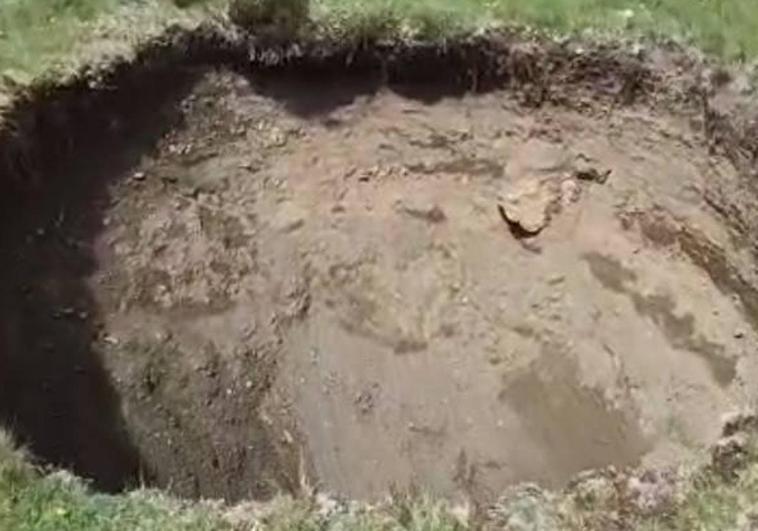 Un agujero gigante que surge de la nada: el último descubrimiento de Merillas