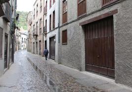 Imagen de la Calle del Agua, que contará con una aportación extraordinaria de un millón de euros.